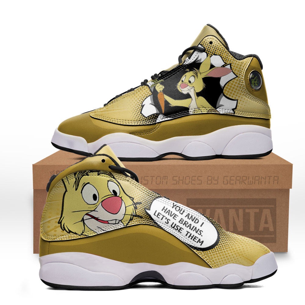 Rabbit J13s Sneakers Comic Style Grabiiva