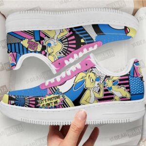 Rabbit Winnie The Pooh Air Sneakers Custom Comic Shoes Grabiiva