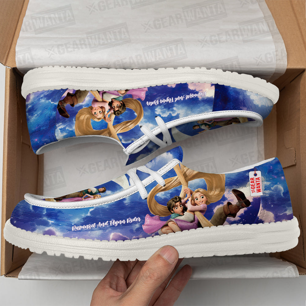 Rapunzel And Flynn Rider Loafer Shoes Grabiiva