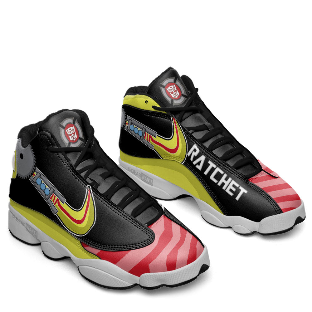 Ratchet J13s Sneakers Transformer Custom Shoes Grabiiva