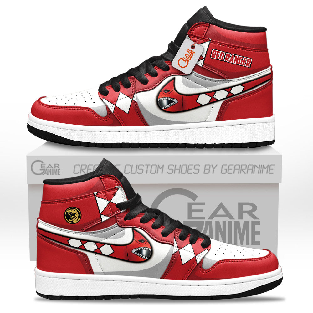 Red Ranger J1 Sneakers Movies Custom For Fans  Grabiiva