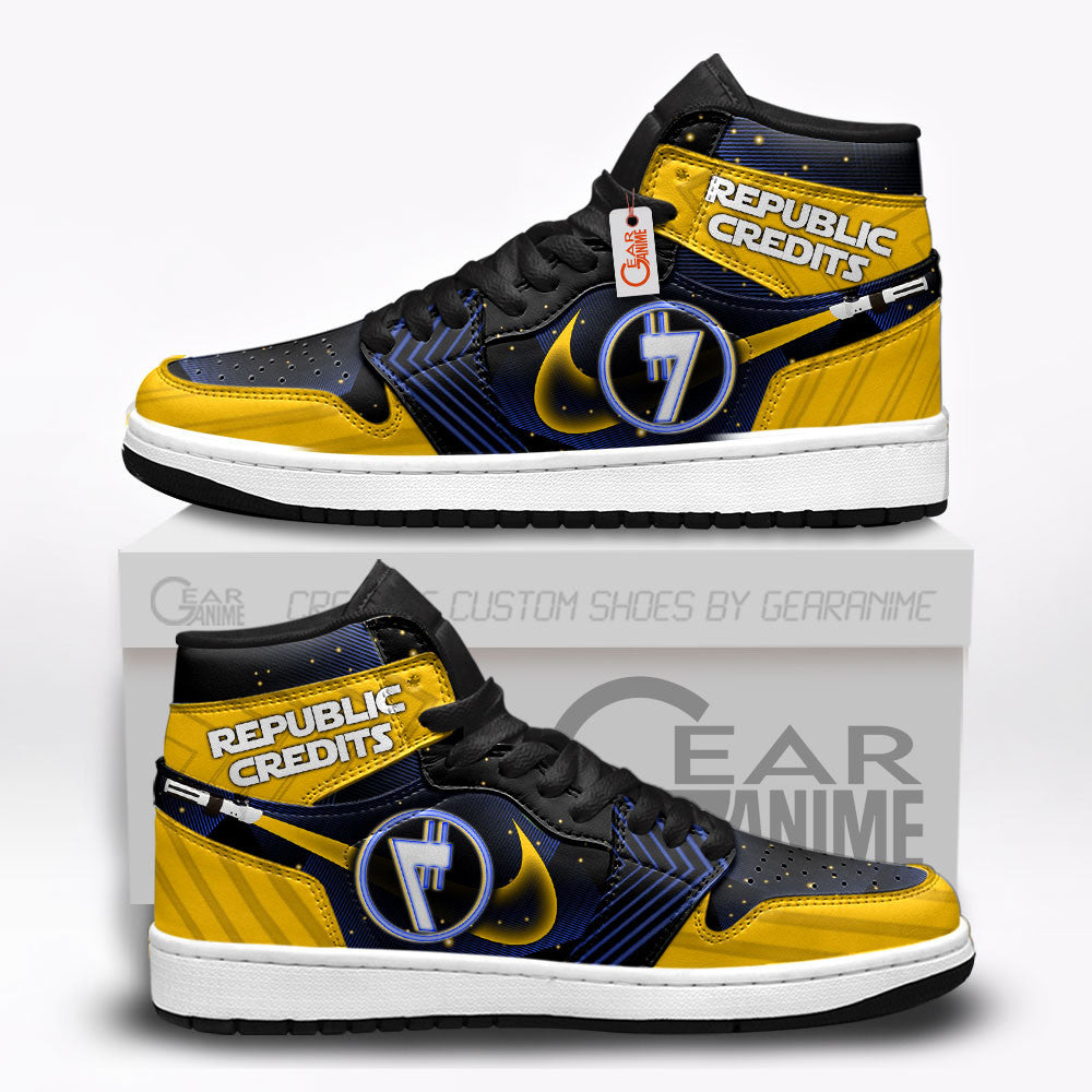 Republic Credits J1 Sneakers Custom For Fans  Grabiiva