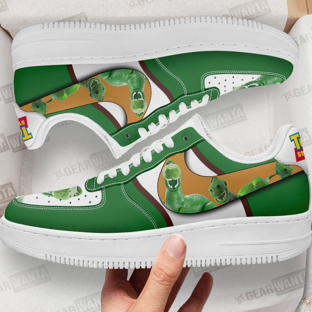 Rex Toy Story Air Sneakers Custom Cartoon Shoes Grabiiva
