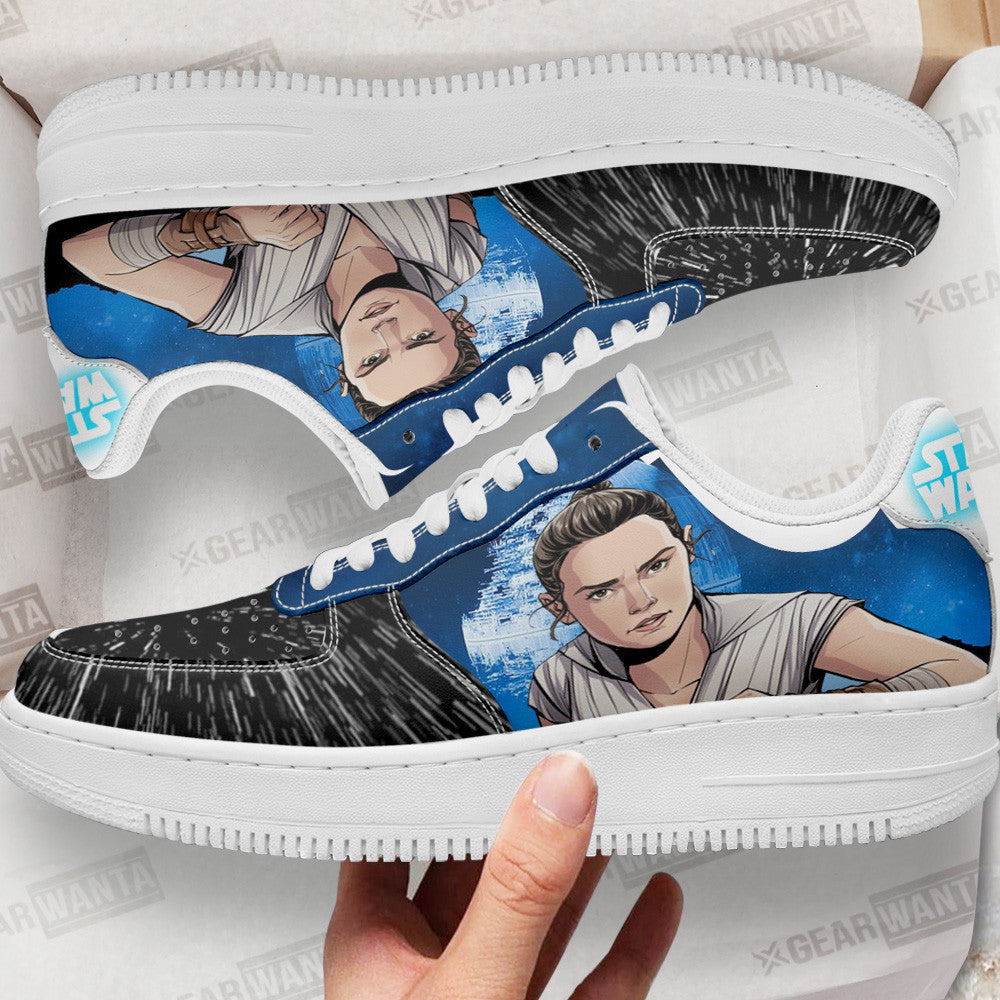 Rey Air Sneakers Custom Star Wars Shoes Grabiiva