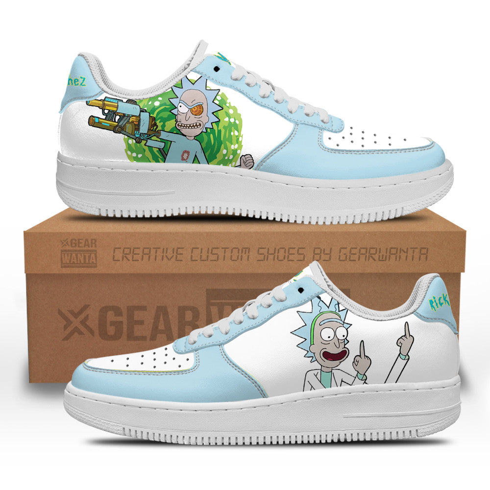 Rick Sanchez Air Sneakers Rick and Morty Fans QD13 Grabiiva