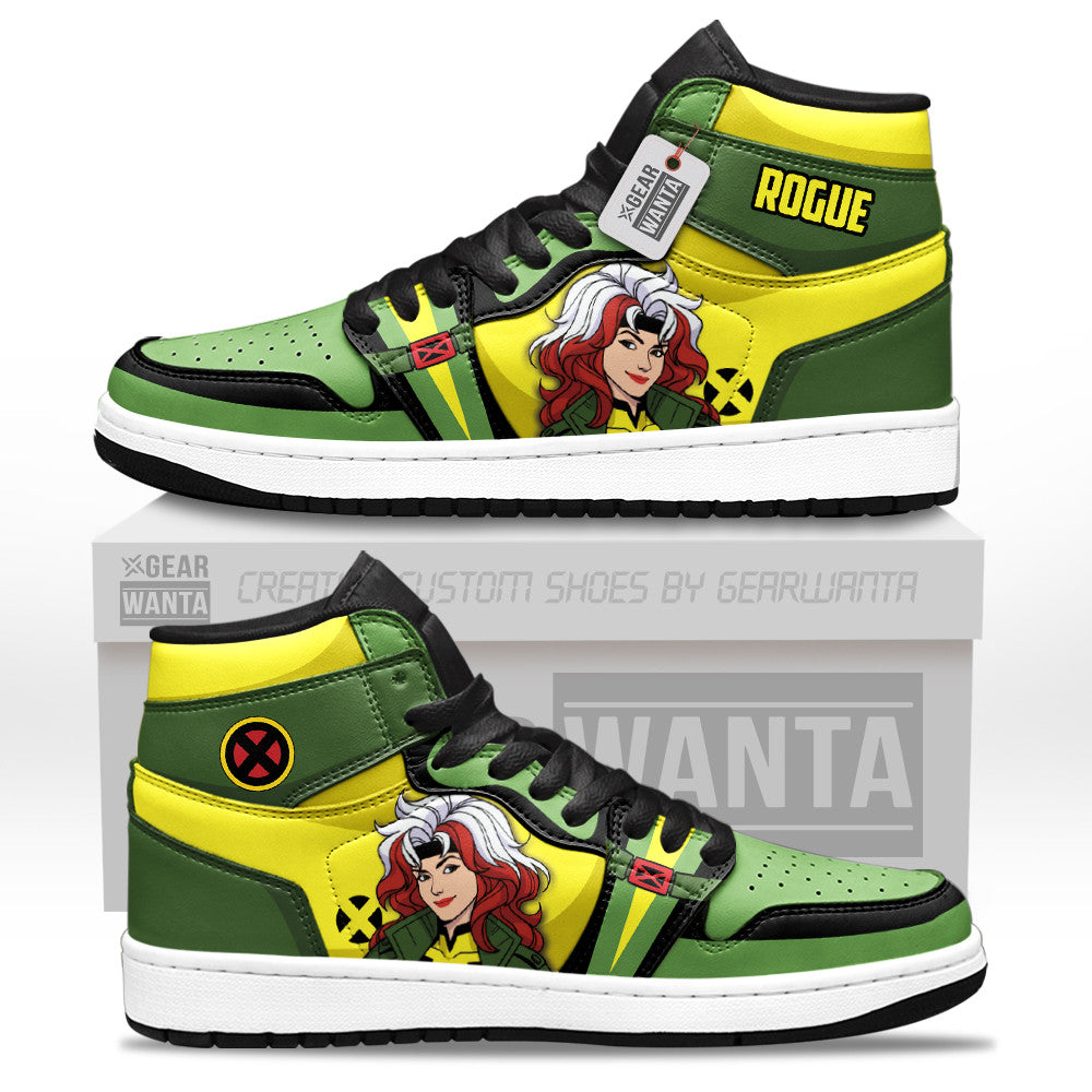 Rogue J1 Sneakers Movies X-Men Custom Shoes  Grabiiva