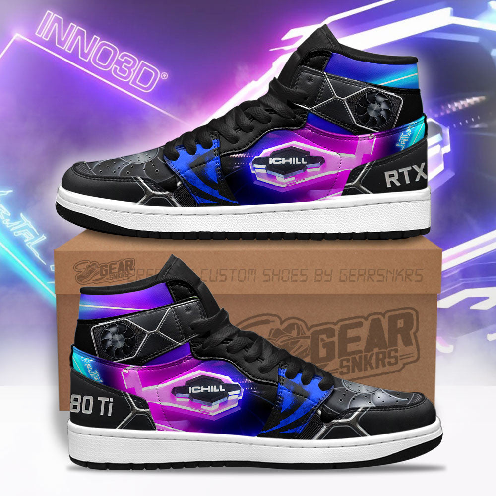 RTX 3080 Gaming Shoes J1s Sneakers Gifts Idea For Fans TT27  Grabiiva