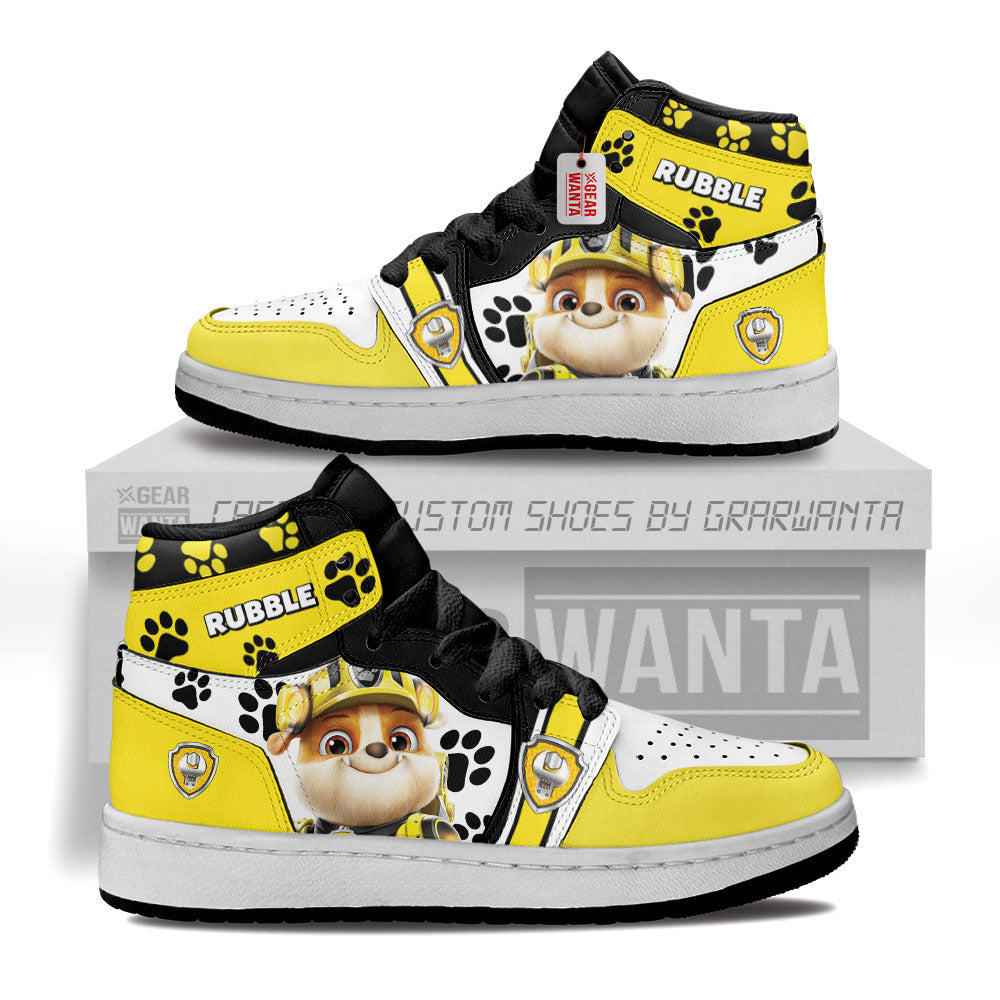 Rubble Kid J1s Sneakers Cartoon Collection Grabiiva