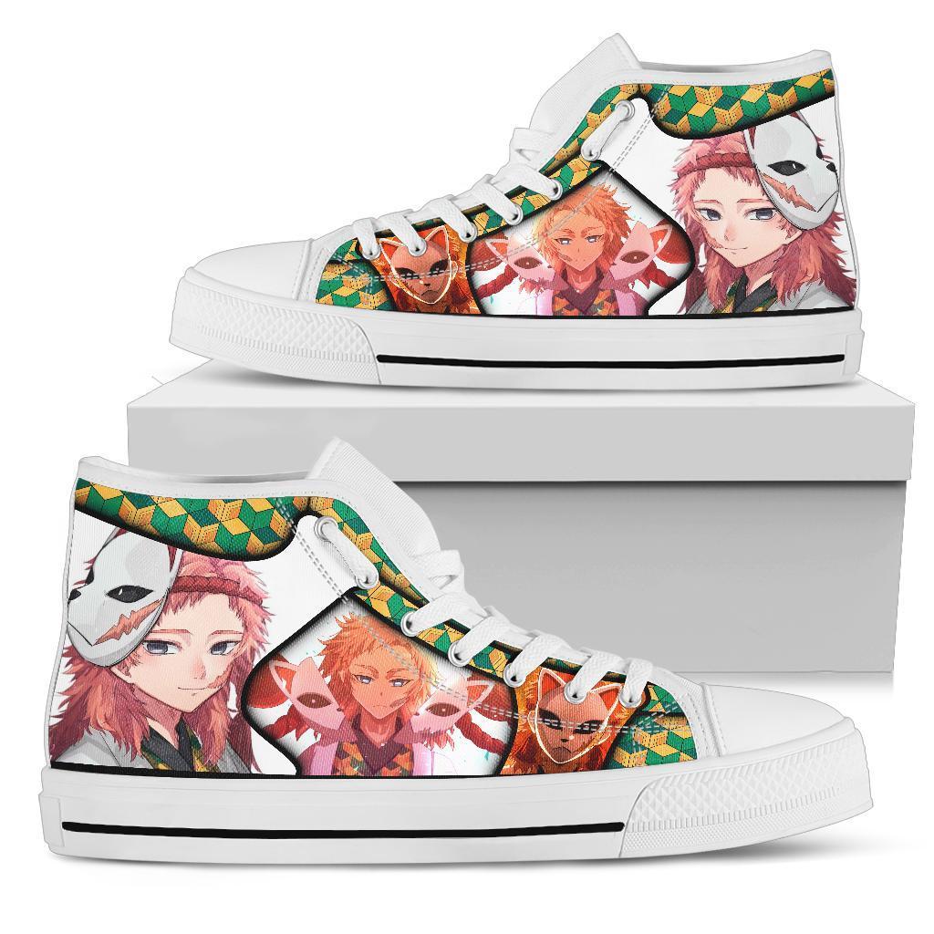 Sabito Demon Slayer High Top Shoes Anime Fan MN19 Grabiiva