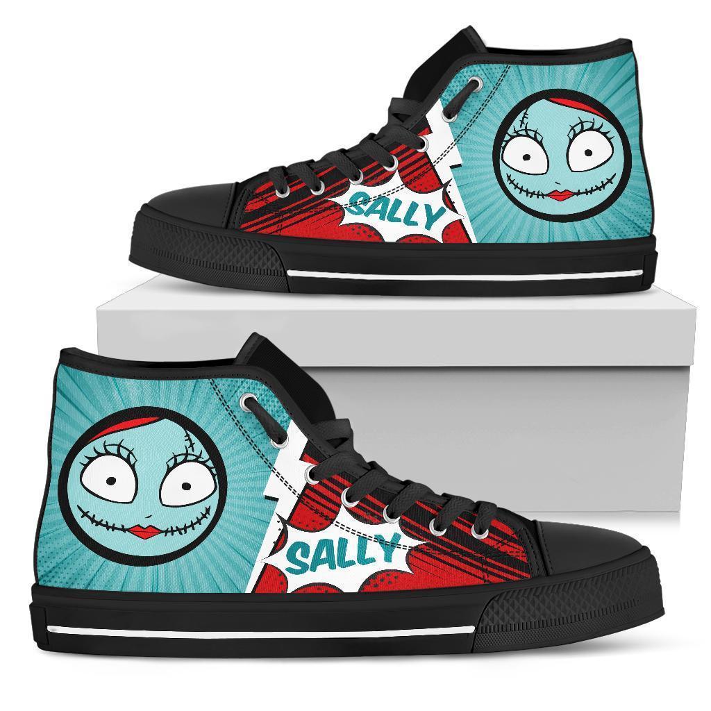 Sally Sneakers The Nightmare Before High Top Shoes Fan Grabiiva