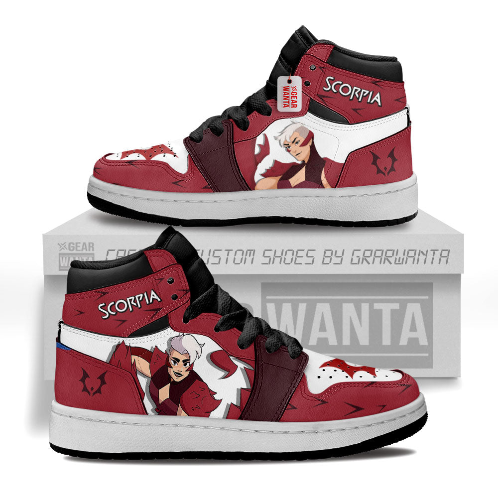 Scorpia Kid J1s Sneakers Cartoon Collection Grabiiva