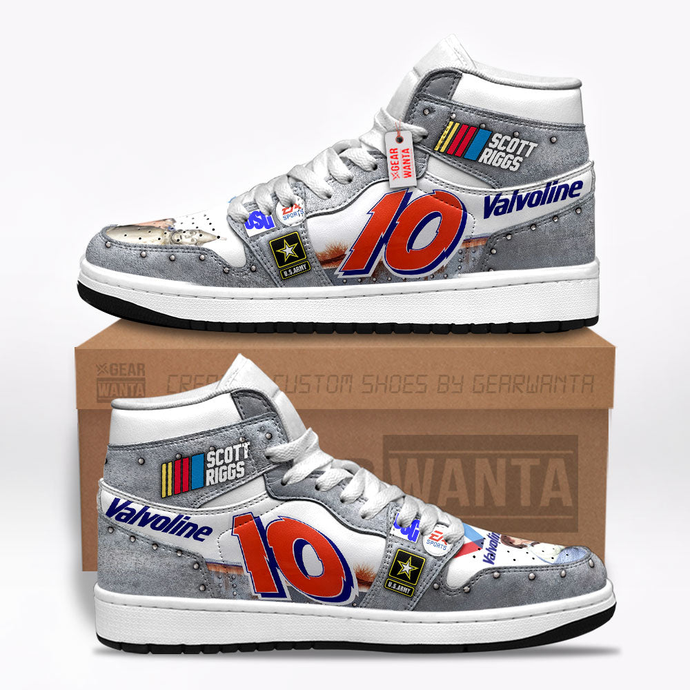 Scott Riggs J1s Sneakers Custom Wizard of Oz #10 Sneakers  Grabiiva