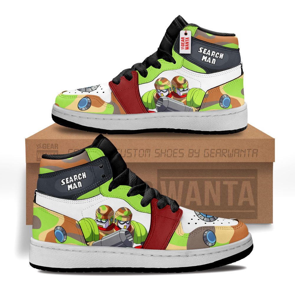 Search Man Mega Man Kid J1s Sneakers Custom For Kids Grabiiva