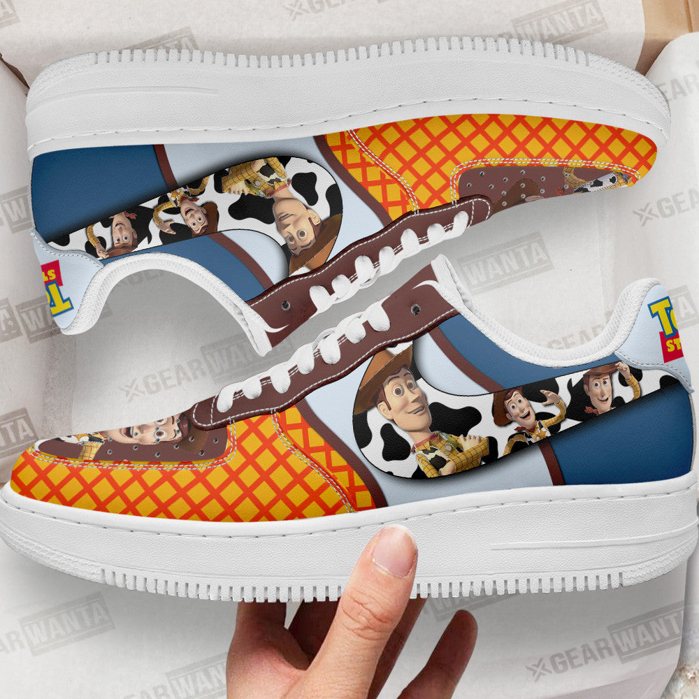 Sheriff Woody Toy Story Air Sneakers Custom Cartoon Shoes Grabiiva