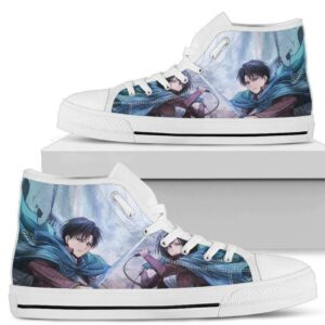 Shingeki no Kyoji Levi Ackermans Attack On Titan Sneakers NH09 Grabiiva