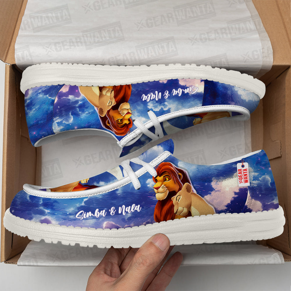 Simba And Nala Loafer Shoes Grabiiva