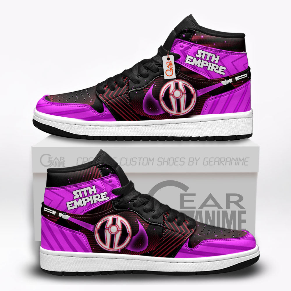 Sith Empire J1 Sneakers Custom For Fans  Grabiiva