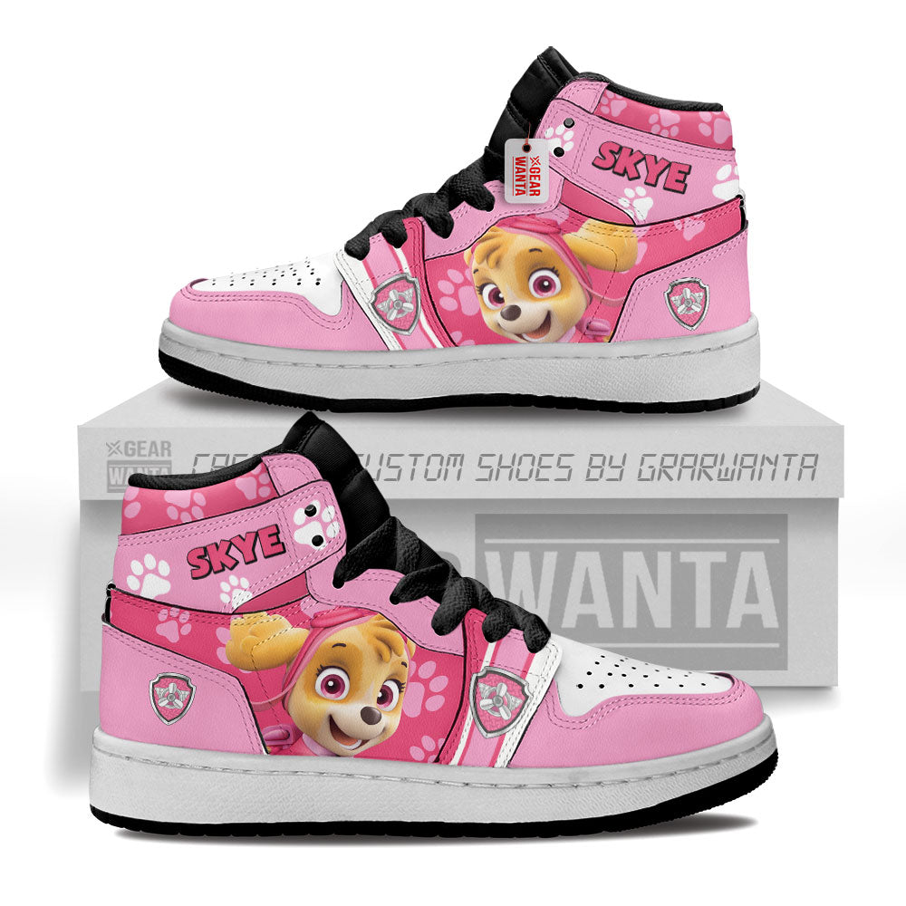 Skye Kid J1s Sneakers Cartoon Collection Grabiiva