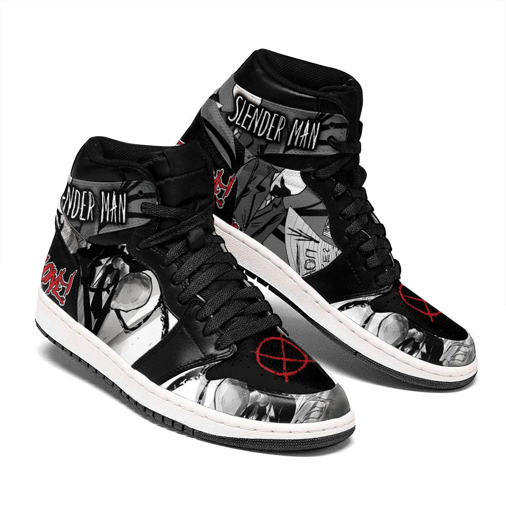 Slenderman J1s Sneakers Custom For Horror Fans  Grabiiva