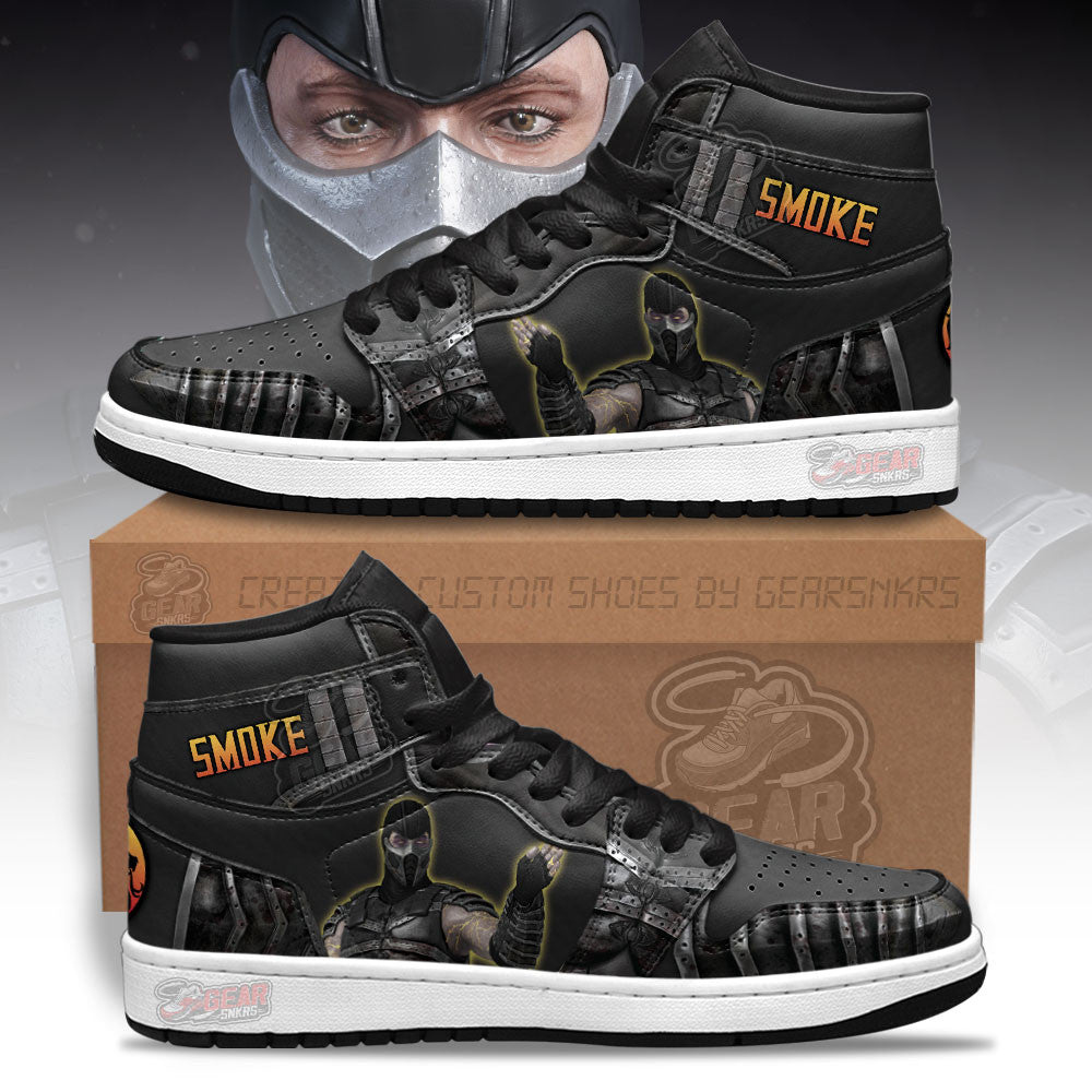 Smoke J1s Sneakers Mortal Kombat  Grabiiva