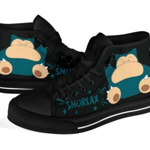 Snorlax High Top Shoes Gift Idea Grabiiva