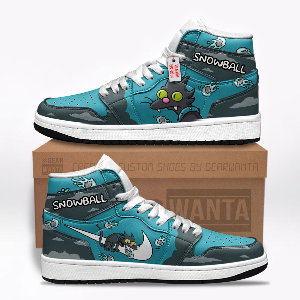 Snowball The Simpson J1s Sneakers  Grabiiva