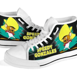 Speedy Gonzales High Top Shoes Looney Tunes Fan Grabiiva