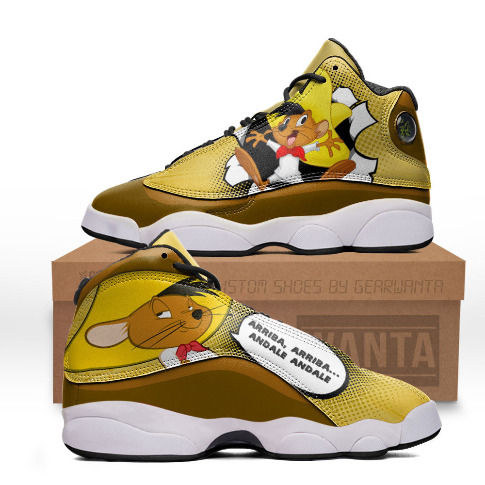 Speedy Gonzales J13s Sneakers Comic Style Grabiiva
