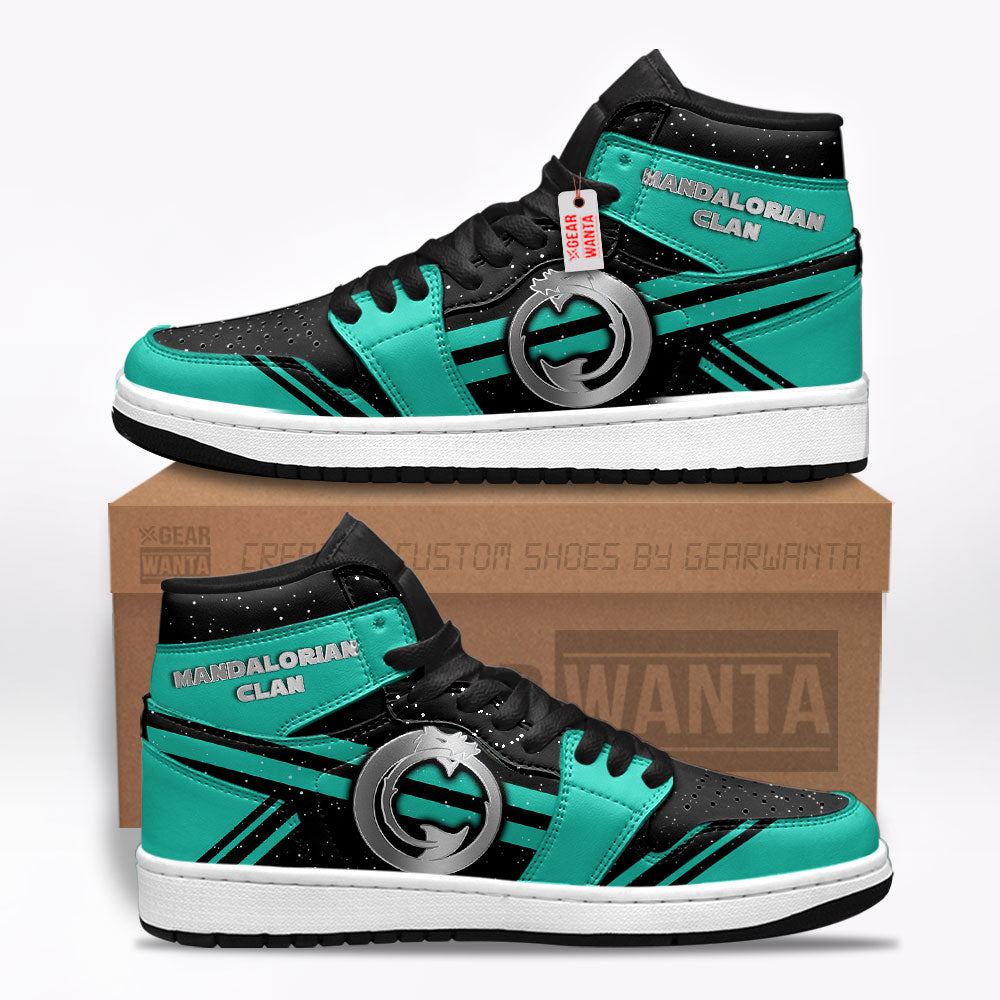 Star Wars Mandalorian Clans J1s Sneakers Custom TT20  Grabiiva