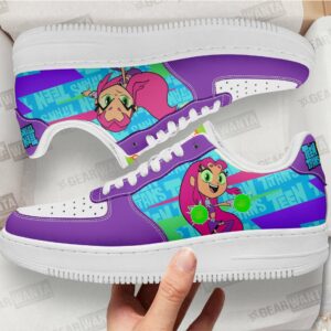 Starfire Air Sneakers Custom Teen Titan Go Cartoon Shoes Grabiiva