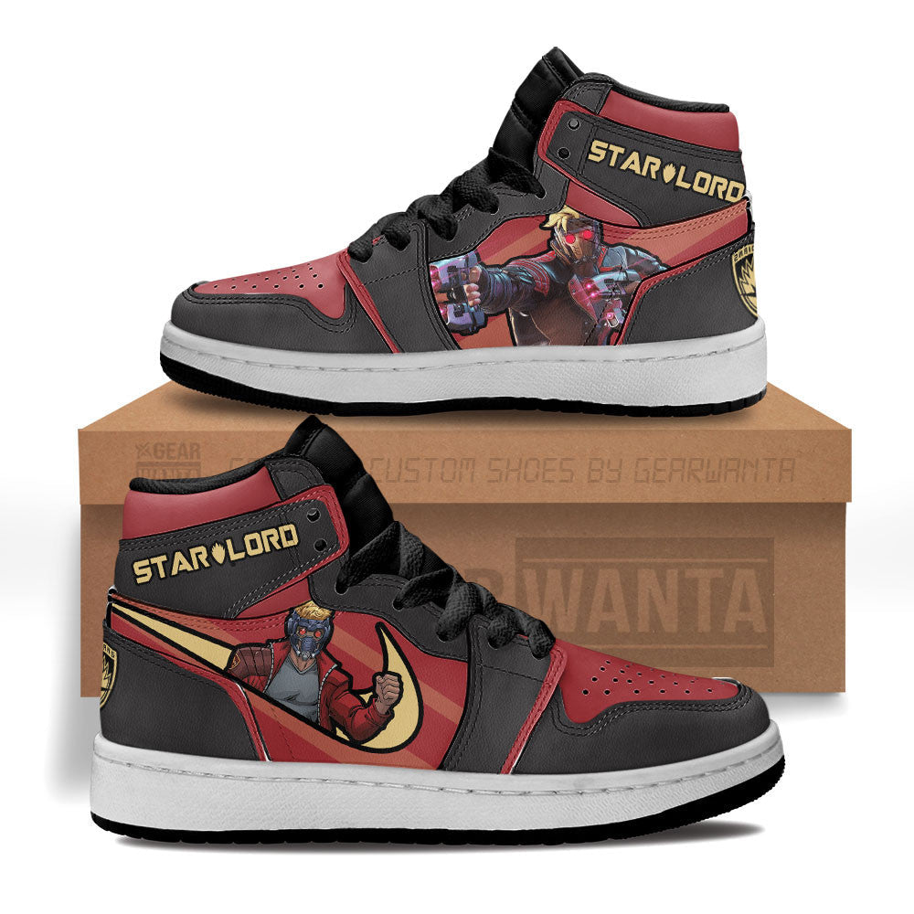 Starlord Kid J1s Sneakers Custom Grabiiva