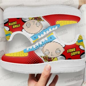 Stewie Griffin Family Guy Air Sneakers Custom Cartoon Shoes Grabiiva