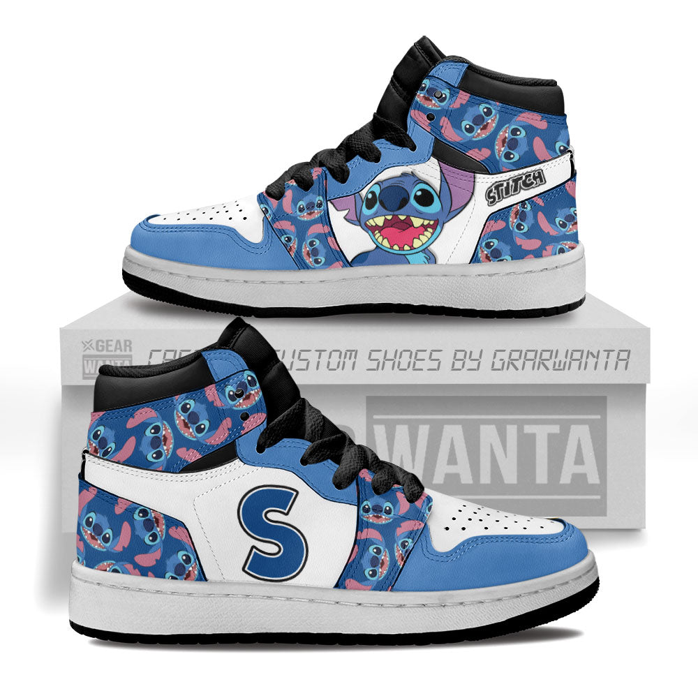 Stitch Kid J1s Sneakers Cartoon Collection Grabiiva