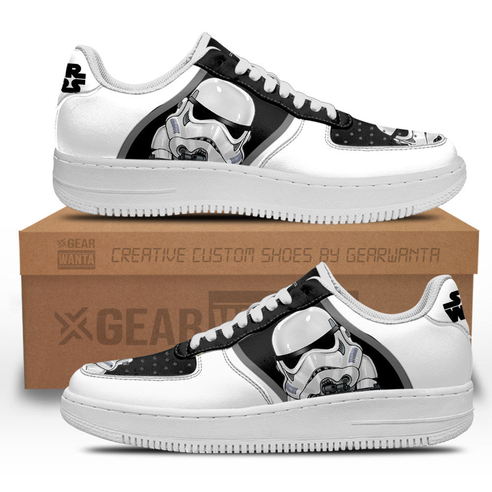 Stormtrooper Star Wars Custom Air Sneakers LT11 Grabiiva