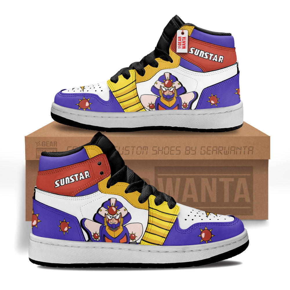 Sunstar Mega Man Kid J1s Sneakers Custom For Kids Grabiiva