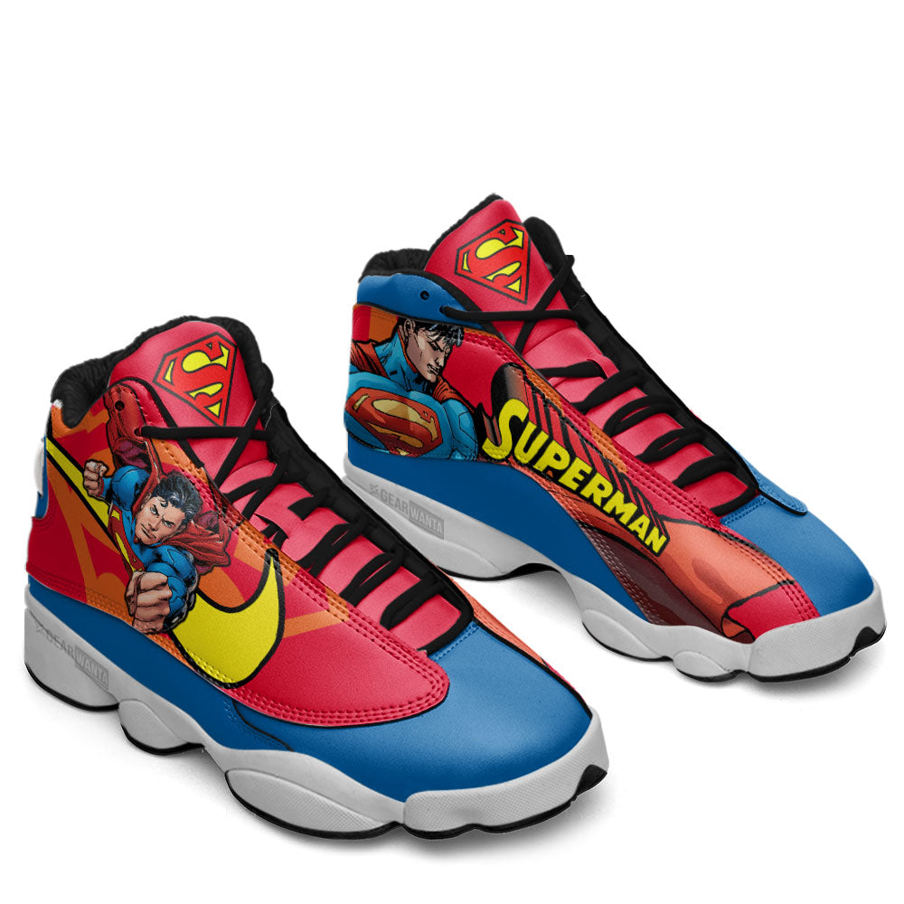 Superman J13s Sneakers Super Heroes Custom Shoes Grabiiva