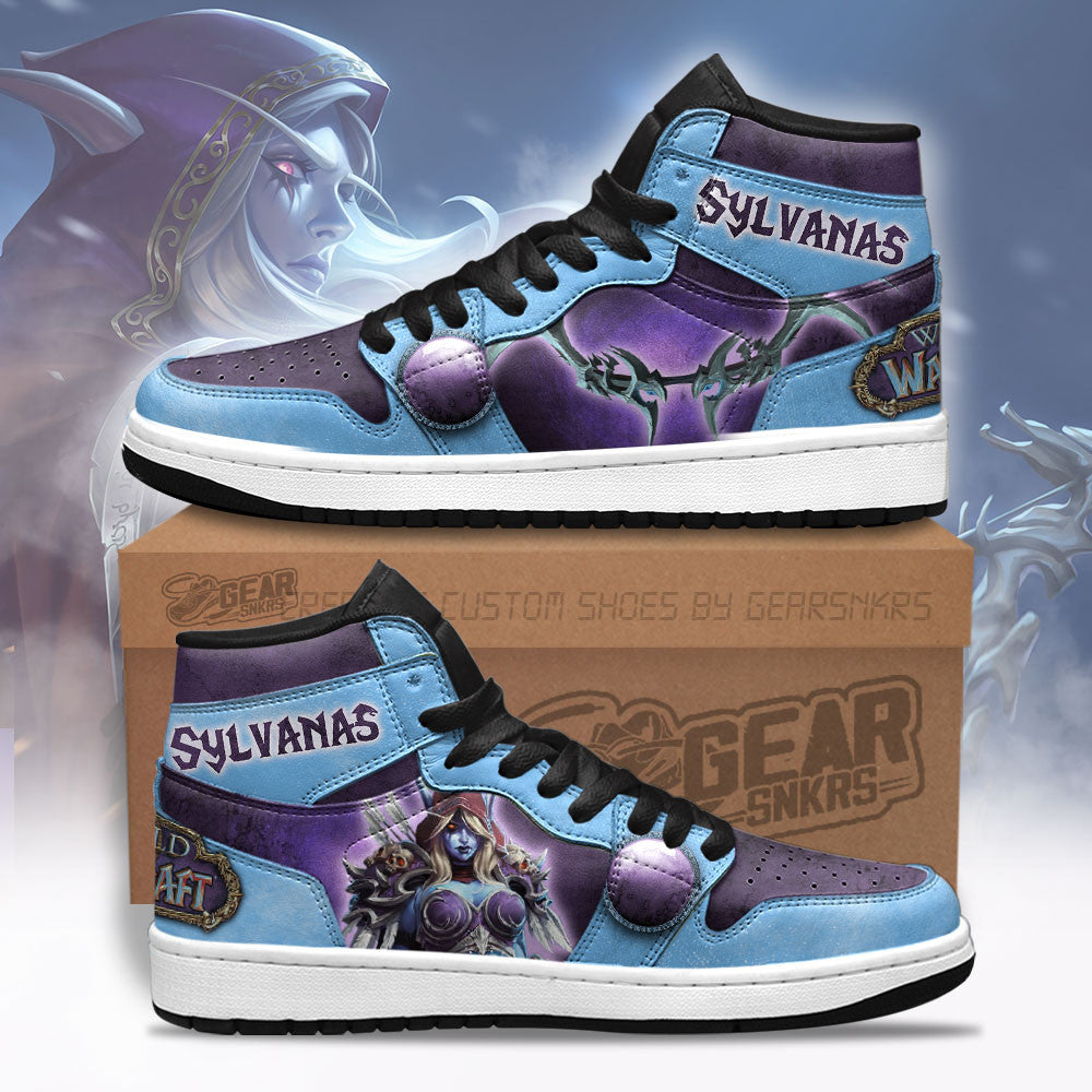 Sylvanas J1s Sneakers World of Warcraft  Grabiiva