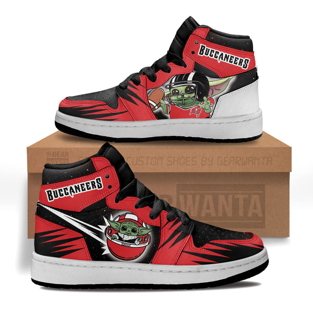 Tampa Bay Buccaneers Kid J1s Sneakers Custom For Kids Grabiiva