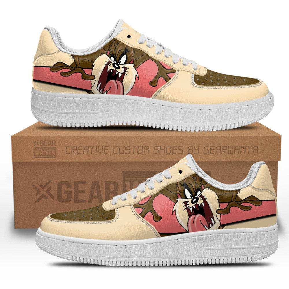 Tasmanian Custom Cartoon Air Sneakers LT13 Grabiiva