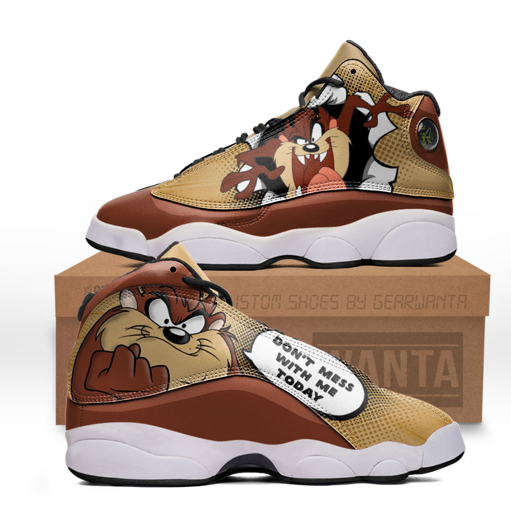 Tasmanian J13s Sneakers Comic Style Grabiiva