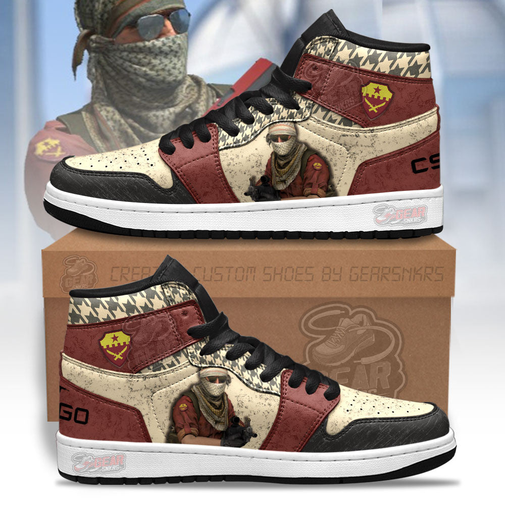 Terrorist Characters J1s Sneakers Counter-Strike Skins  Grabiiva