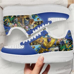 Thanos Air Sneakers Custom Superhero Comic Shoes Grabiiva