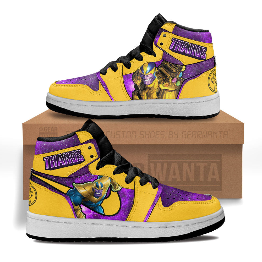 Thanos Kid J1s Sneakers Custom Grabiiva