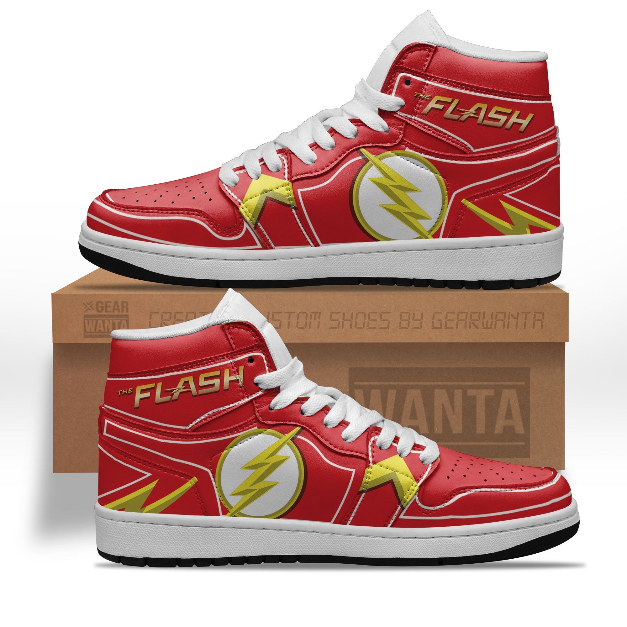 The Flash J1 Sneakers Superheroes Edition  Grabiiva