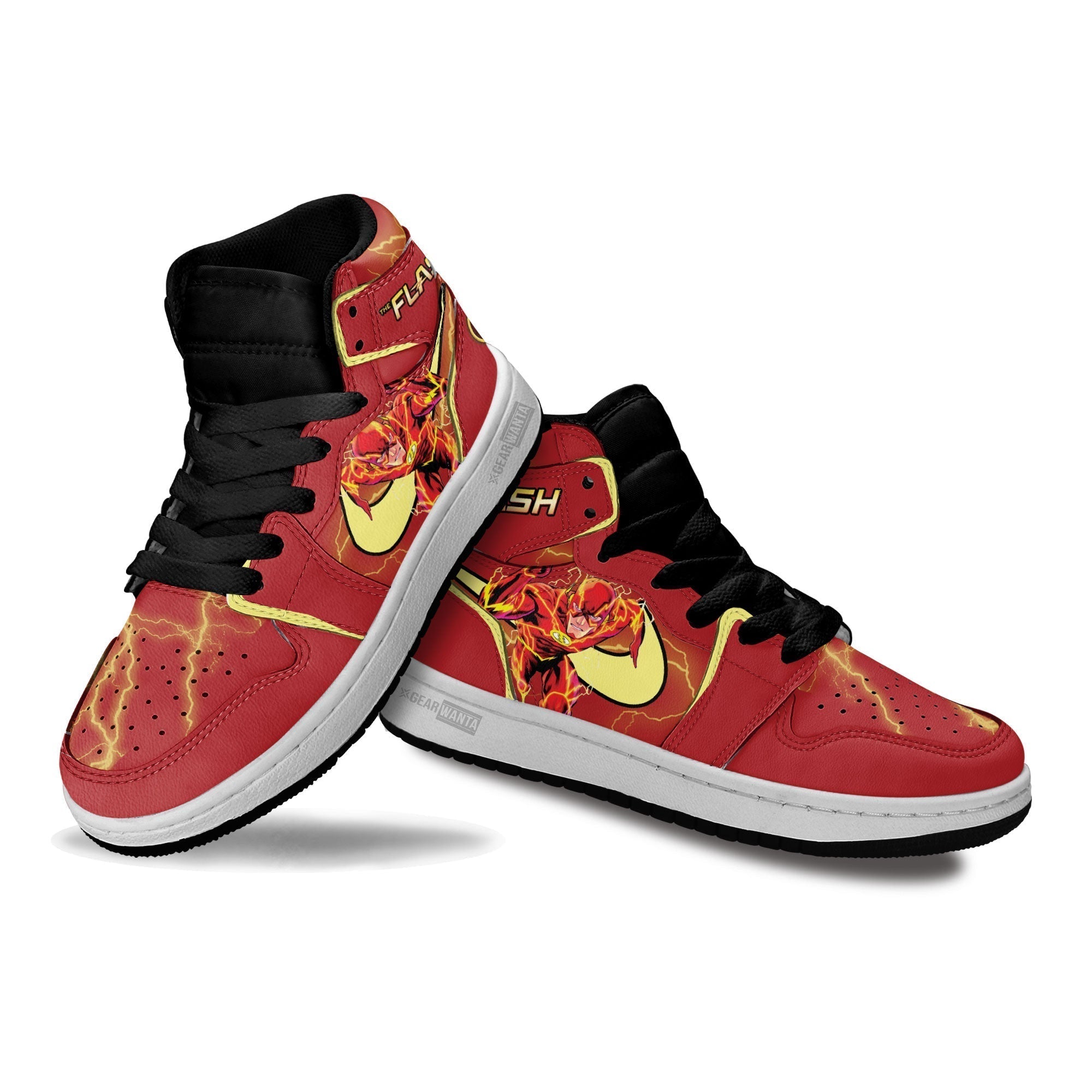 The Flash Kids J1 Sneakers Custom Shoes For Kids Grabiiva