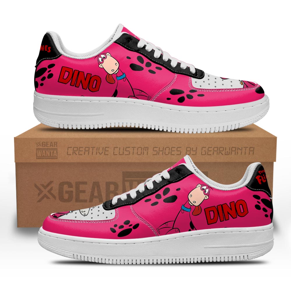 The Flintstones Dino Air Sneakers Custom Grabiiva