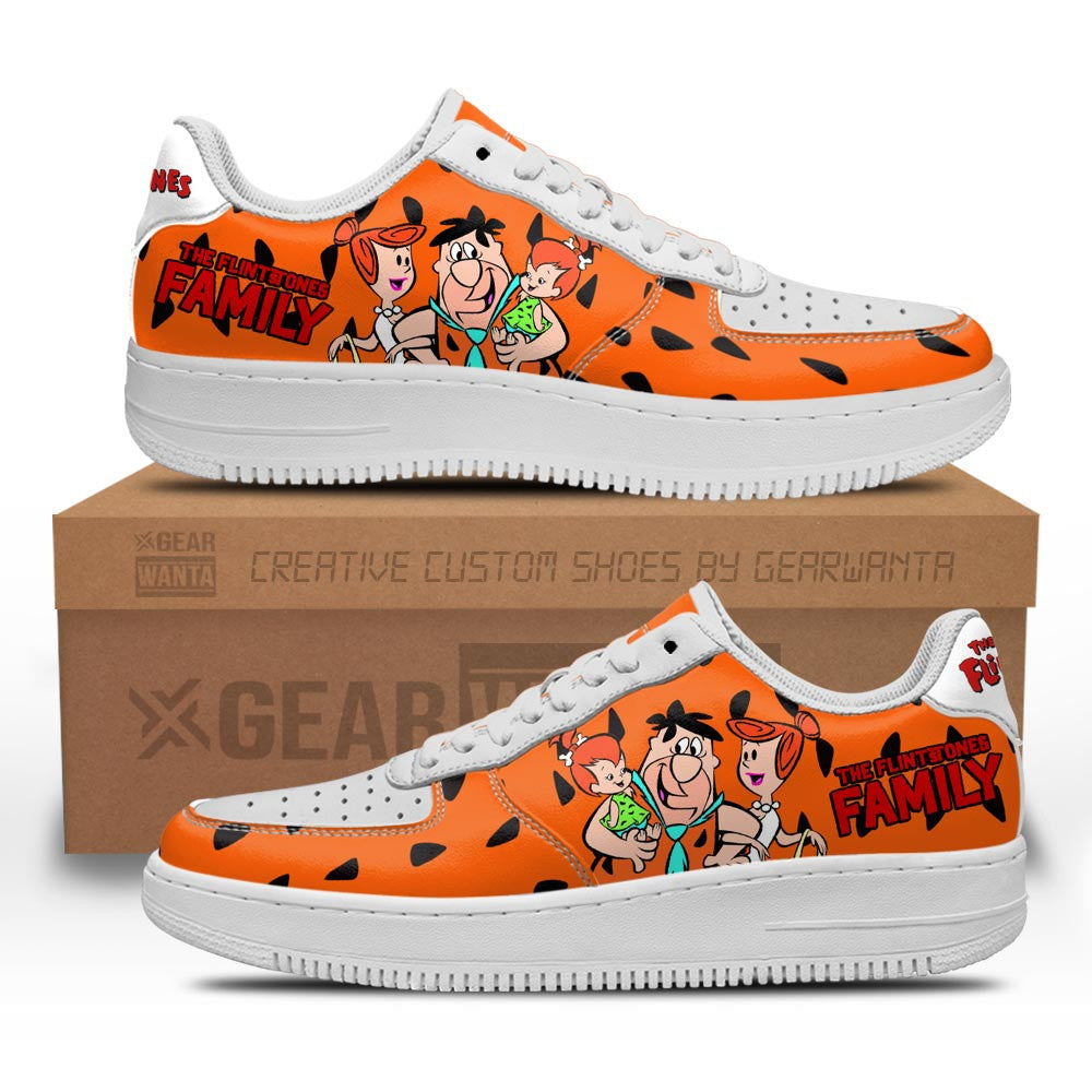 The Flintstones The Flintstones Family Air Sneakers Custom Grabiiva
