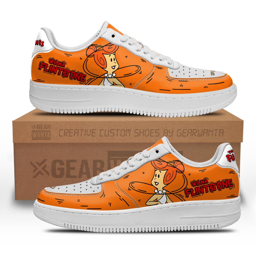 The Flintstones Wilma Flintstone Air Sneakers Custom Grabiiva
