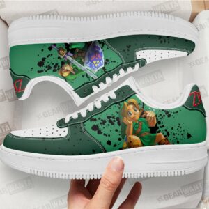 The Legend of Zelda Air Sneakers Custom For Gamer Shoes Grabiiva