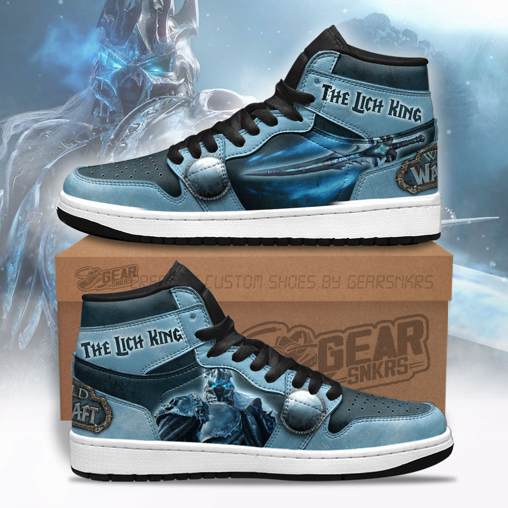 The Lich King J1s Sneakers World of Warcraft  Grabiiva